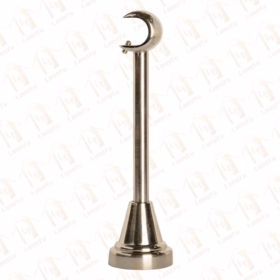 Aluminum Single Curtain Rod Brackets, Curtain Pole Brackets